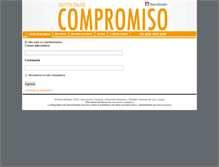 Tablet Screenshot of compromiso.mibancoestado.cl